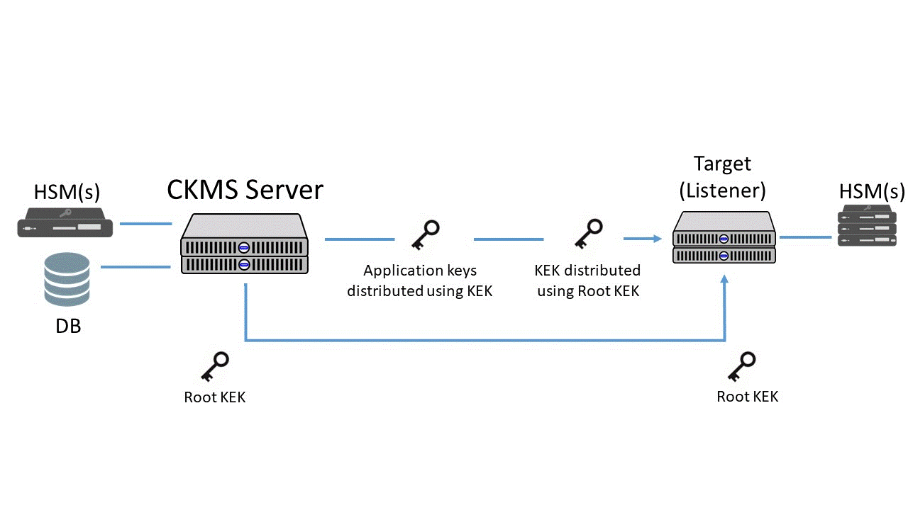 The link between HSMs and a Centralized Key Management System